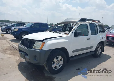 2005 Nissan Xterra S from USA, damaged, VIN 5N1AN08U85C640939